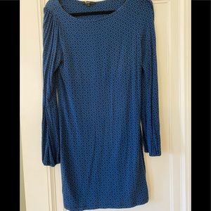 Tart brand black and blue dress. Size medium.